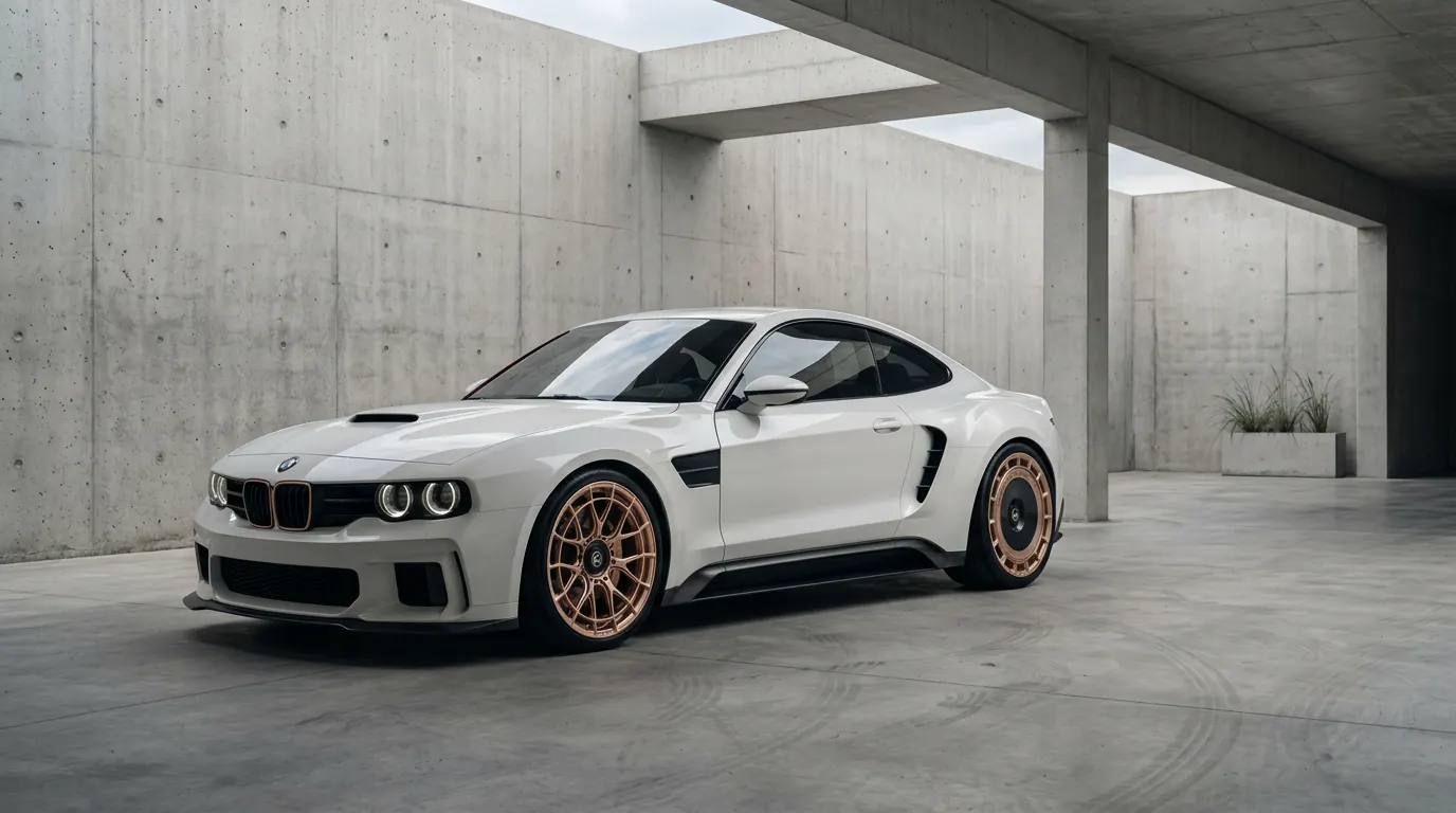 Karbon Ikonics by Kynetik Koncepts — BMW Z4 concept with an icon-inspired carbon body, render