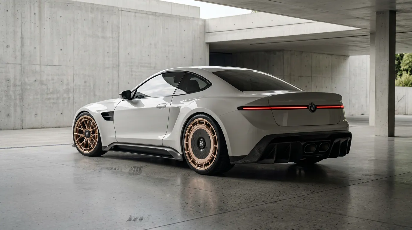 Karbon Ikonics BMW Z4 concept by Kynetik Koncepts — rear three-quarter render