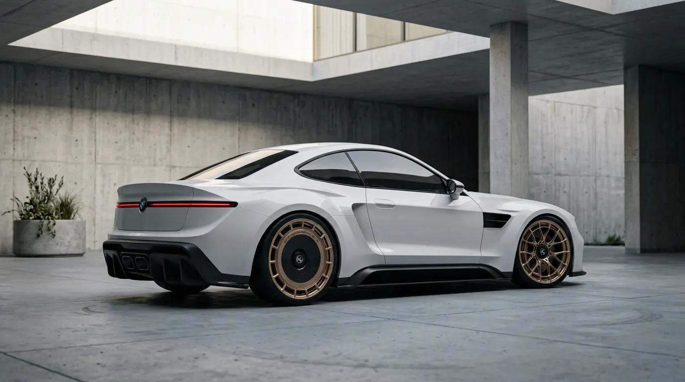 Karbon Ikonics BMW Z4 concept by Kynetik Koncepts — rear render