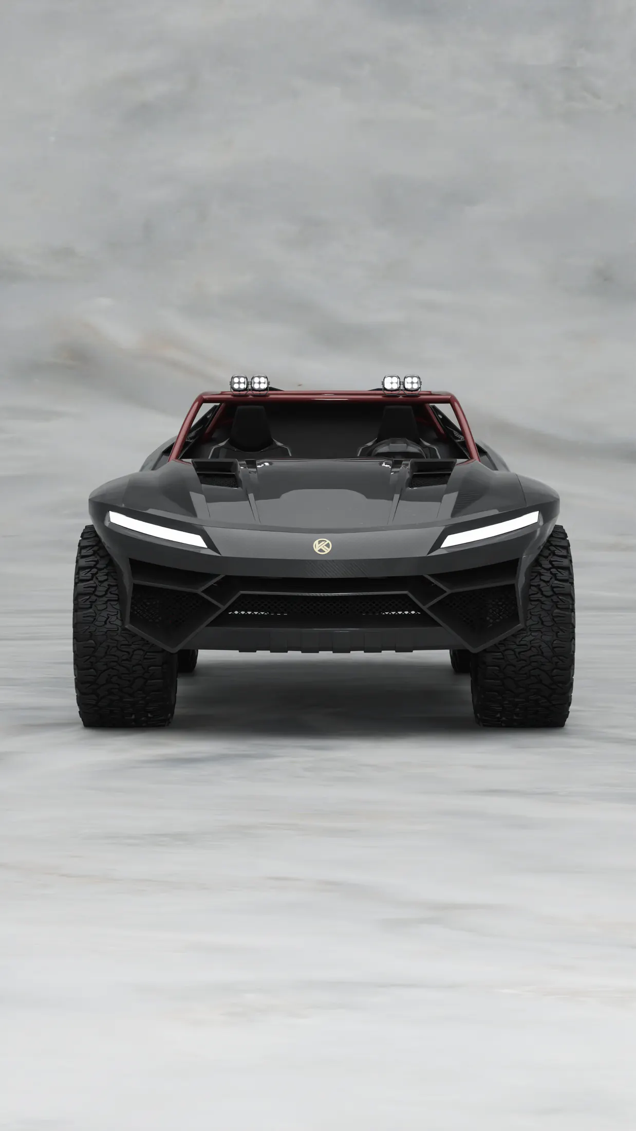 Karbon Toys Can-Am buggy concept by Kynetik Koncepts — front render